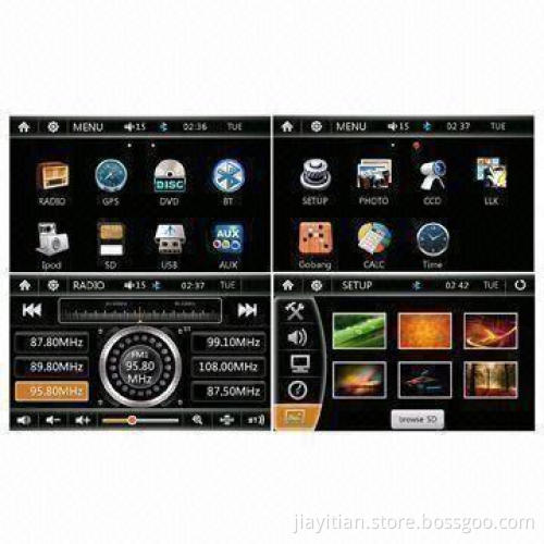 Car Multimedia Player, OEM Fit for Honda New Civic 2012 with Bluetooth, TV, GPS & iPod Functions